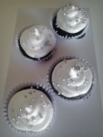 Mini cupcakes - chocolate com Marshmallow